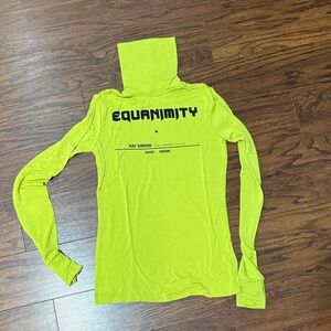 Raf Simons Neon Green Equanimity Turtleneck